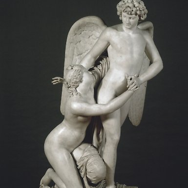 skulpturen ”Amor och psyke”