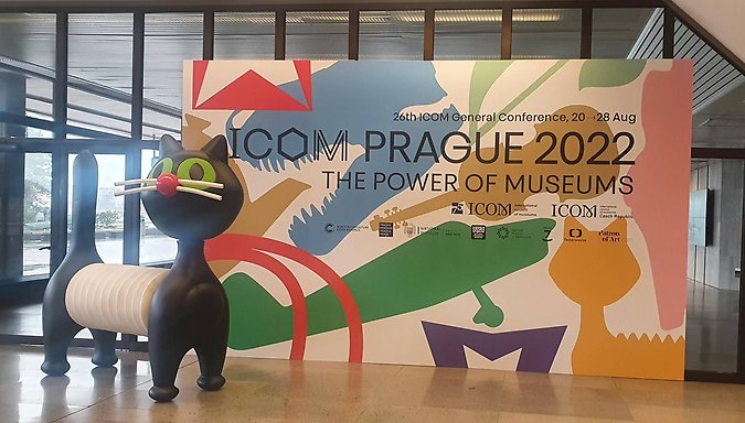 ICOM:s generalkonferens i Prag 2022.