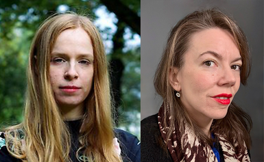 Sofia Roberg och Sofia Warkander.