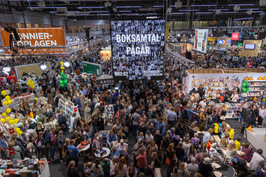 Bokmässan i Göteborg.