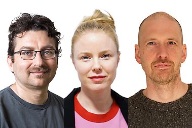 Gregory Arone, Josefin Ahlkrona och Jonas Bergström