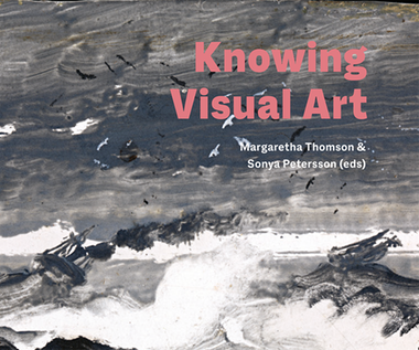 Detalj av omslaget till boken Knowing Visual Art.