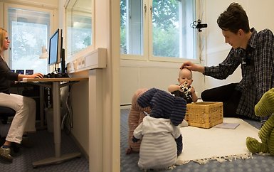 Interaktionslabbet. Foto: Stockholms universitet