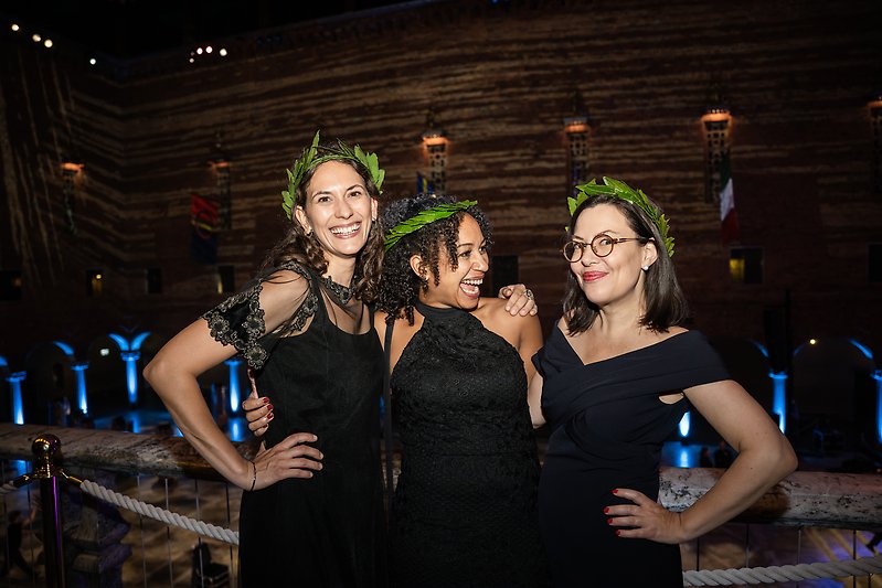 Lenita Kefala, Aida Jobarteh, Maria Björklund.