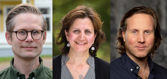 Emil Edenborg, Fataneh Farahani, Egil Asprem.