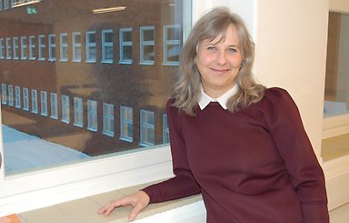 Christine Eriksson, universitetslektor. Foto: Ylva Carlsdotter, Stockholms universitet.