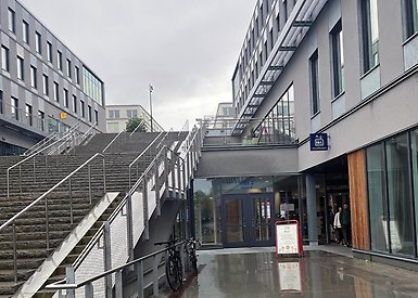 Entrance to House 2, Albano Campus.