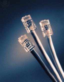 Registered jack connectors Photo: MARK SYKES/SCIENCE PHOTO LIBRARY / Universal Images Group