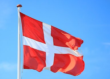 Danska flaggan.