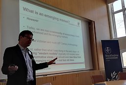 Professor Jeremy Clegg, University of Leeds, the 1st EMIC, April 12, 2016.