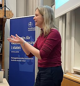 Susanna Alexius, docent i Företagsekonomi