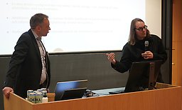 Fredrik Svärdsten och Andreas Sundström, Företagsekonomiska institutionen, AES