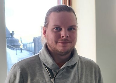 Porträttfoto på Erik Antonsson.