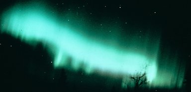 Grönt norrsken.