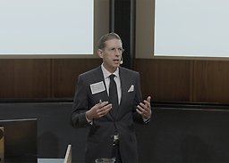 Niklas Bondesson är programansvarig för utbildningen och han berättade om utbildningens utveckling.