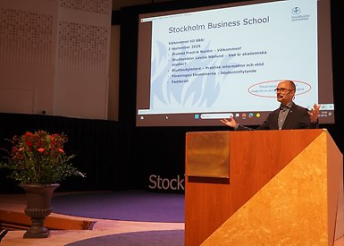 Head of Department Fredrik Nordin