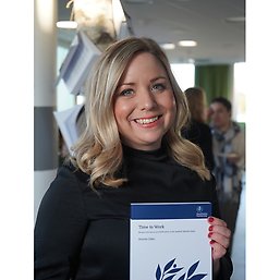 Desirée Öden with the thesis Time to Work
