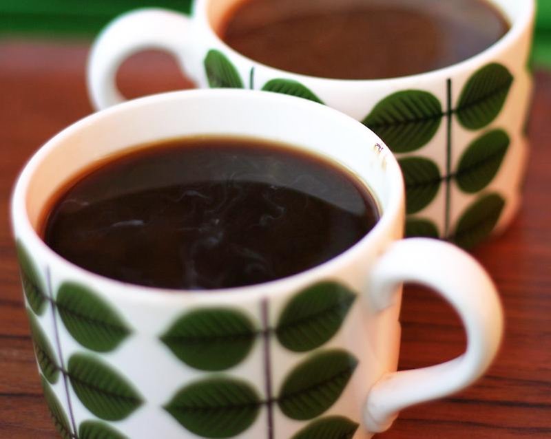 Two cups of coffee