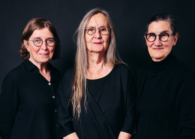 Anna Näslund, Irene Berggren och Marta Edling.