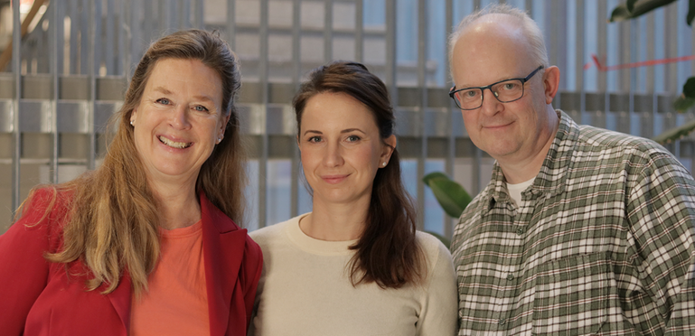 Cecilia Lundholm, Maja Torres Madzar och Niclas Runebou
