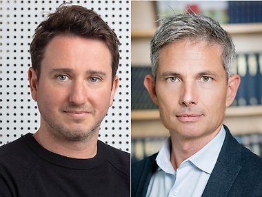 Gabriel Zucman och Daniel Waldenström.