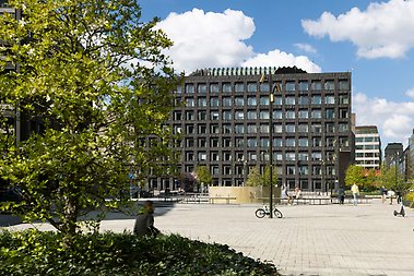 Sommar vid Riksbankshuset