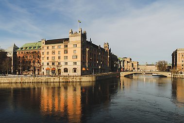 Swedish government building Rosenbad, Stockholm. Photo: Michael Erhardsson
