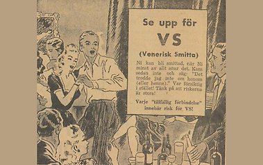 Newspaper advertisement from Stockholm Municipality in the newspaper Arbetet, 31 March 1947.