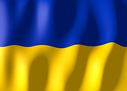 Ukrainas flagga.