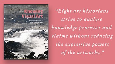 The cover of the book Knowing Visual Art.