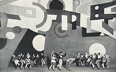 Den svenka baletten i Paris 1922.