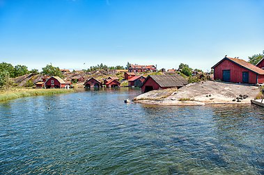 Foto av Harstena i Gryts skärgård. Foto: Lena_S/Mostphotos