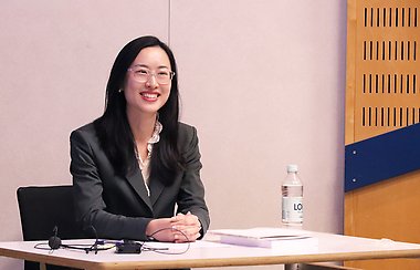 Jinci Liu at her defense.