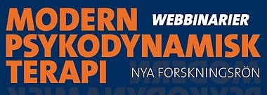 Modern psykodynamisk terapi. Webbinarier HT 2026.
