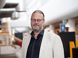 Wilhelm Widmark, överbibliotekarie på Stockholms universitetsbibliotek