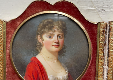 Emilie de Geer, miniatyr