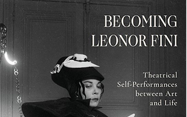 Detalj av omslaget till boken Becoming Leonor Fini.
