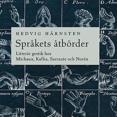 Detalj av Hedvig Härnstens avhandling.