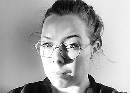 Elin Svahn på sitt kontorsrum. Foto: privat
