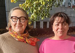 Helena Bani-Shoraka och Liza Noor.