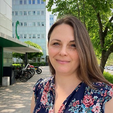 Stina Andersson, doktorand i barns språkutveckling.
